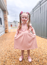 Load image into Gallery viewer, 'Eloise' Ribbed Dress - Dusty Rose