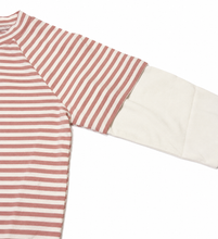 Load image into Gallery viewer, 💗 blush stripe long sleeve tee