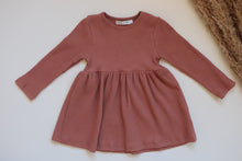 Load image into Gallery viewer, 'Sierra' Ribbed Dress - Ginger