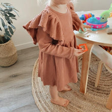 Load image into Gallery viewer, 'Eloise' Ribbed Dress - Ginger
