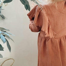 Load image into Gallery viewer, 'Eloise' Ribbed Dress - Ginger
