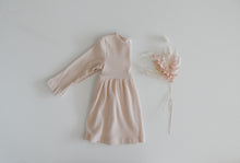 Load image into Gallery viewer, 'Sierra' Ribbed Dress - Wheat