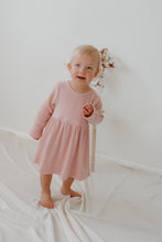 Load image into Gallery viewer, 'Sierra' Ribbed Dress - Dusty Rose