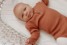 Load image into Gallery viewer, 'Reggie' Ribbed Romper - Ginger